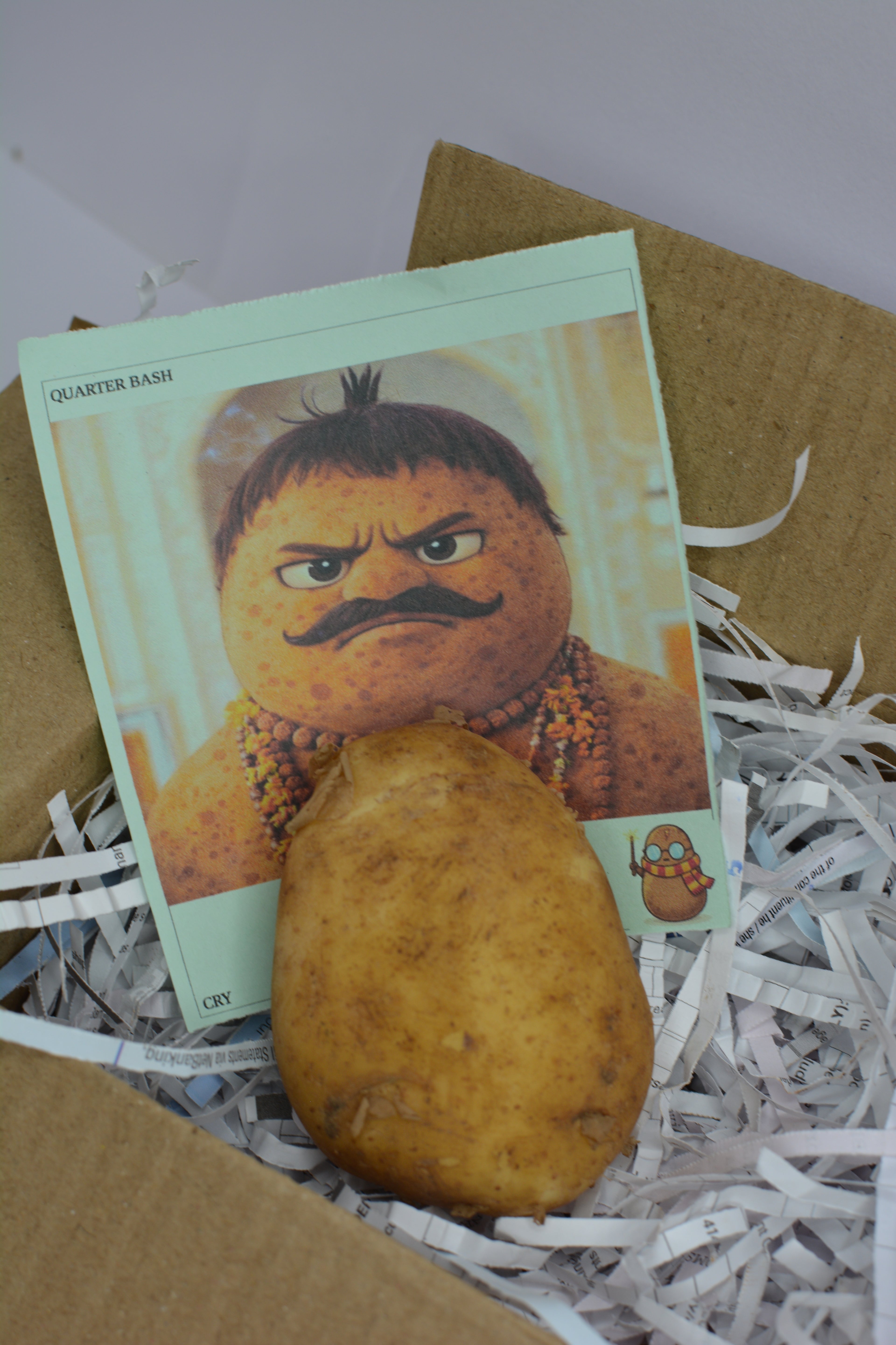 Potato with a Custom Picture