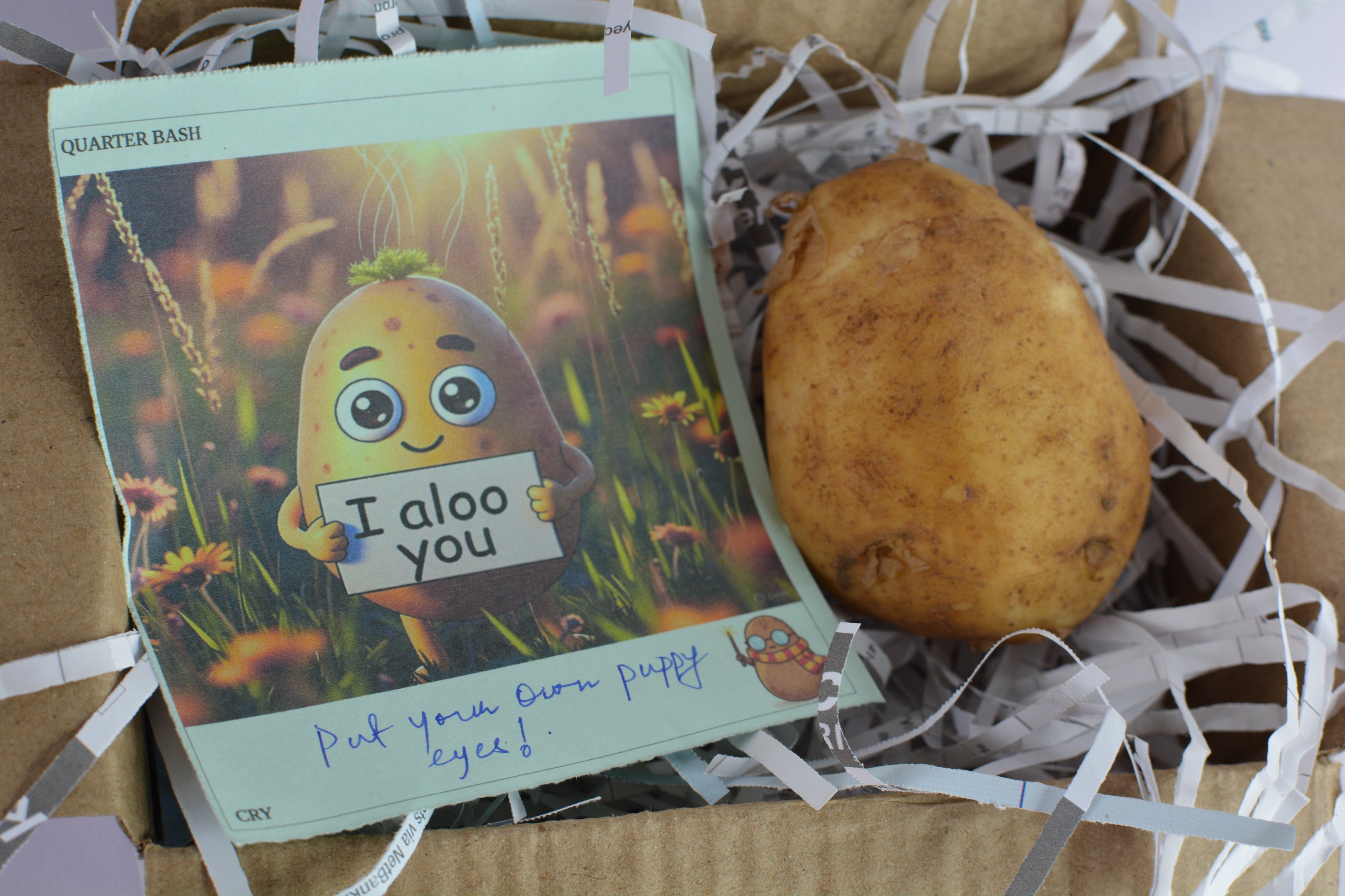 Potato with a Custom Picture